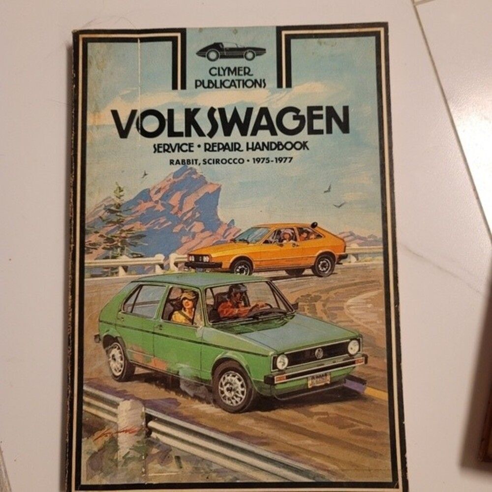 ⭐️ vintage Clymer publications Volkswagen service repair Paperback handbook